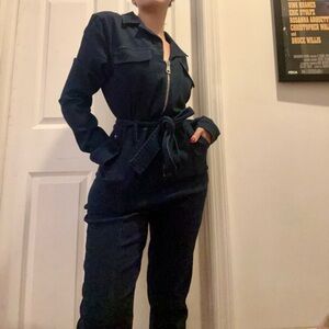 Denim jumpsuit
